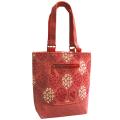 Cleopatra Pink Jute Tote