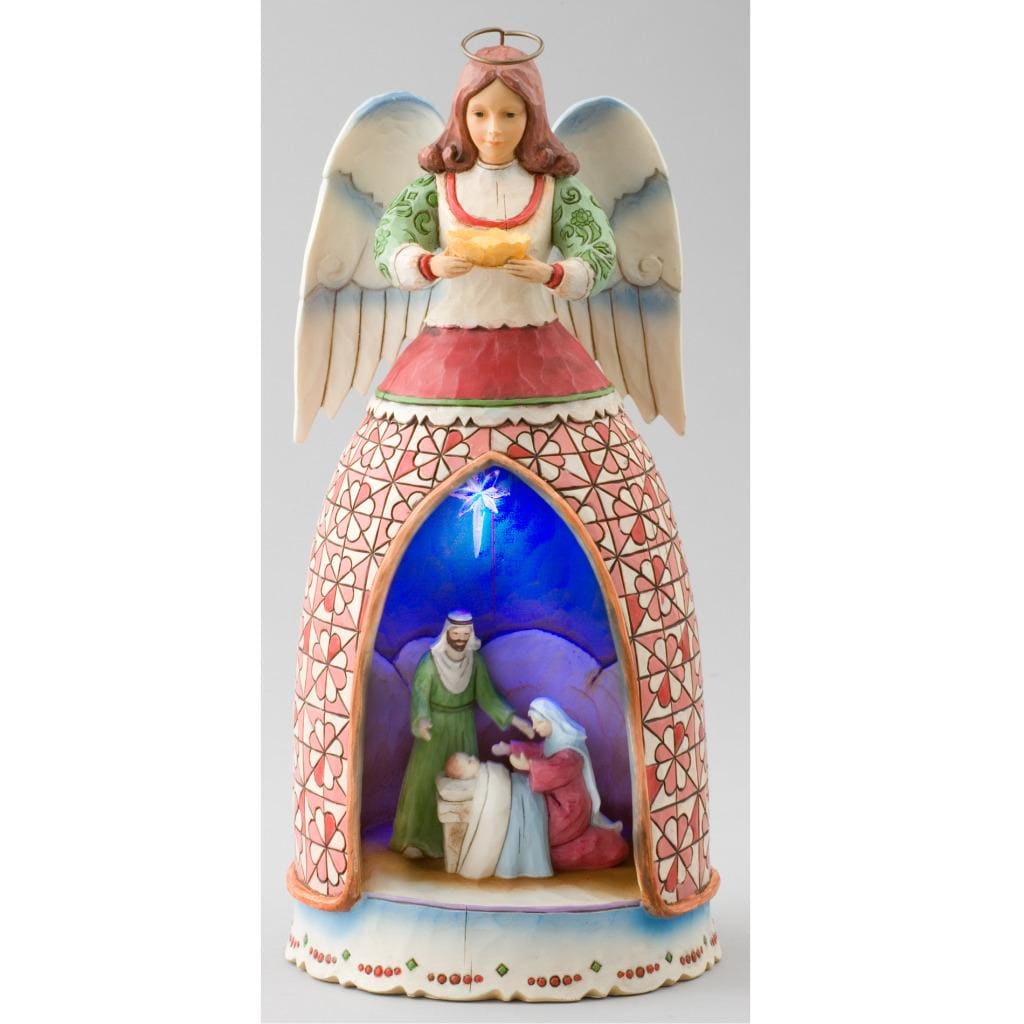 jim shore angel figurines