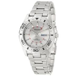 Pulsar Men's 'Mensware' Stainless Steel Quartz Date Watch