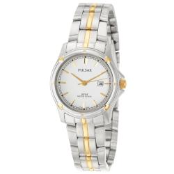 Pulsar Women's 'Dress Sport' Stainless and Yellow Goldplated Steel Quartz Watch