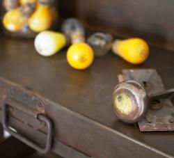 Iron Industrial 4-shelf Bookcase (India)