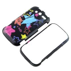 Black Chalkboard Star Protective Case for HTC T-mobile myTouch 4G