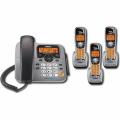 Uniden DECT 6.0 2-line Cordless Phone System with 3 Extra Handsets