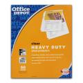 Office Depot 8.5x11-in Clear Heavy-duty Sheet Protectors (Pack of 200)