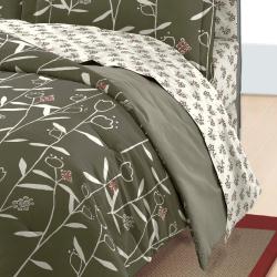 Tulip 7-piece Queen-size Bed in a Bag with Sheet Set