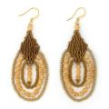 Leticia 'Moccasin' Macrame Earrings (Guatemala)