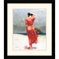 Pino 'Beachside Stroll' Framed Art Print