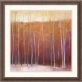 Teri Jonas 'Winter Leaves' Framed Art Print