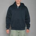 Buena Vida Men's Navy Blue Fleece Lined Hooded Jacket