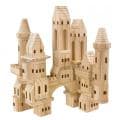 TreeHaus 75-piece Wooden Castle Blocks