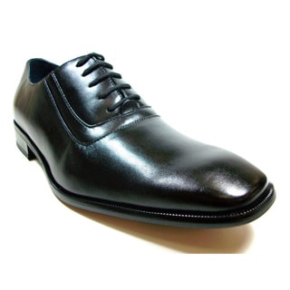 Delli Aldo Men's Rounded Toe Oxfords