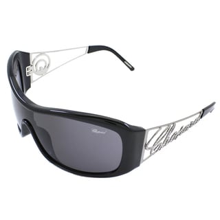 Chopard Women's SCH 0294/S 700 Black/ Silver Fashion Sunglasses