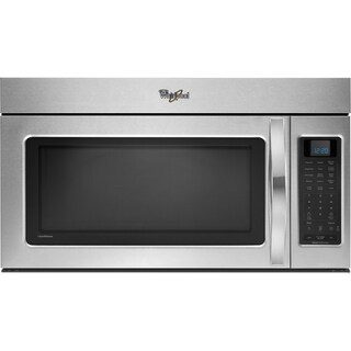 Whirlpool Stainless Steel Sensor Cooking Over-the-Range Microwave