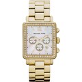 Michael Kors Women's 'Hudson' Goldtone Chronograph Watch