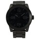 Nixon Men's 'Corporal SS' Black Stainless Steel Analog Watch