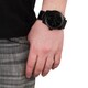 Nixon Men's 'Corporal SS' Black Stainless Steel Analog Watch