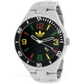 Adidas Men's Melbourne ADH2651 Silver Stainless-Steel Black Dial Quartz Watch