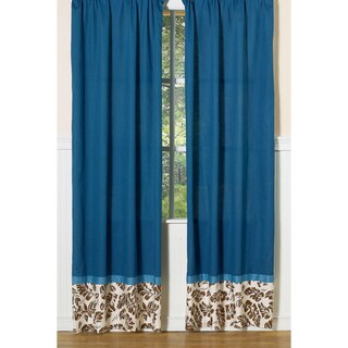 Tropical Hawaiian Surf 84-inch Curtain Panels Pair