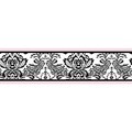 Sweet JoJo Designs Pink and Black Sophia Wall Border