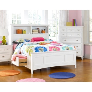 Magnussen 'Kenley' Twin-size White Bookcase Bed