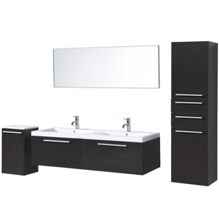 Brianna 57-inch Double-sink Bathroom Vanity Set