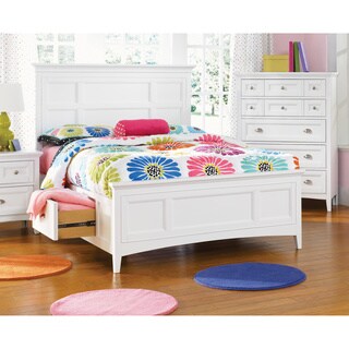 Kenley Full Panel Bed with Regular Rail and Storage