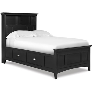 Bennett Twin Panel Bed with Storage