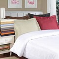 Microfiber Stripe 3-piece Duvet Cover Set