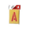 Chartpak Manila 4-inch Gothic A-Z/ 0-9 Stencil Set (35 Characters)