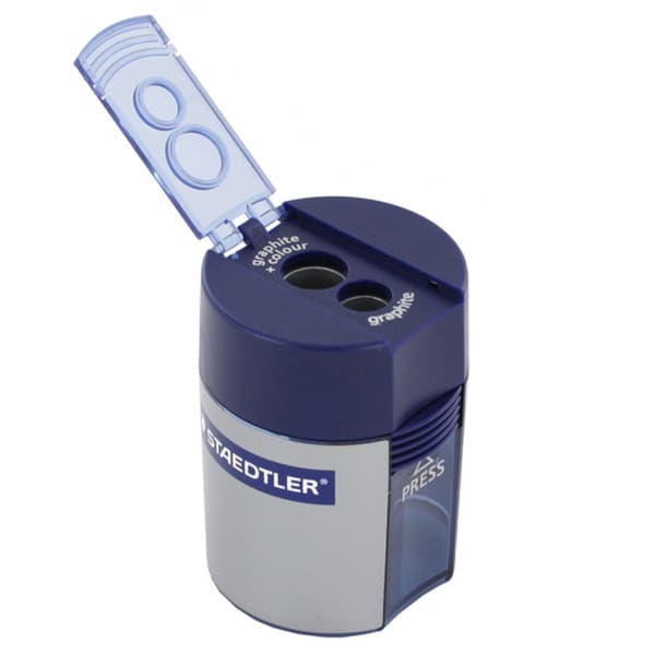 Staedtler Blue Dual Manual Pencil Sharpener 15114645