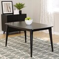 Sterling Soft Black Oval Dining Table