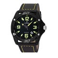 Festina Men's 'Sahara' Black/ Yellow Analog Watch