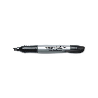 Mark-It Chisel Tip Tuxedo Black Permanent Marker (Pack of 12)