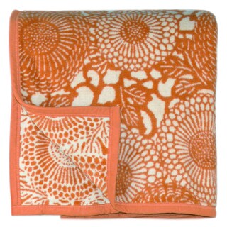 angelo:HOME Floral Woven Mango Throw