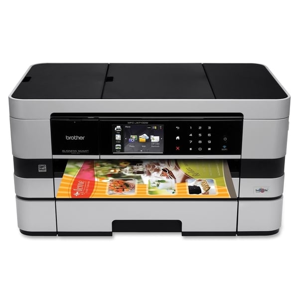 Brother Business Smart MFC-J4710DW Inkjet Multifunction Printer - Col