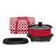 West Bend Versatility Red 5-quart Slow Cooker with Tote