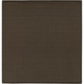 Recife Saddle Stitch Black Rug (8'6 Square)