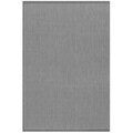 Recife Saddle Stitch Grey Runner Rug (2'3 x 7'10)