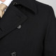 Alfani Men's Black Wool-blend Double Breasted Peacoat
