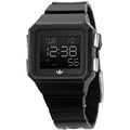 Adidas Men's Peachtree Black Polyurethane Digital Dial Quartz Watch
