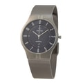 Obaku Men's Stainless Steel Grey/ Black Quartz Watch