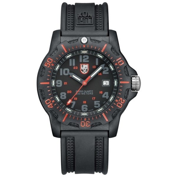 Luminox Men's SEAL Black Resin Strap Analog Watch