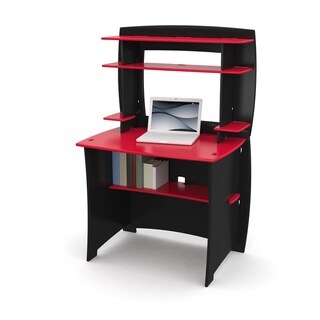 Legare Red/ Black 36-inch Kids Desk and Hutch