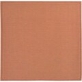 Recife Terra-Cotta/ Natural Rug (7'6 Square)
