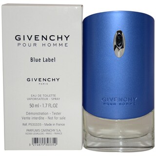 Givenchy 'Blue Label' Men's 1.7-ounce Eau de Toilette Spray (Tester)