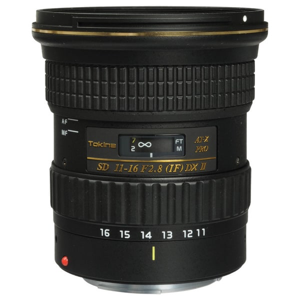 Tokina AT-X 116 PRO DX-II 11-16mm f/2.8 Lens for Canon Mount