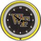 NCAA Wake Forest University Neon Clock 