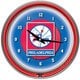 Philadelphia 76ers NBA Chrome Double Neon Clock
