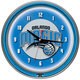 Orlando Magic NBA Chrome Double Neon Ring Clock