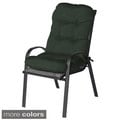 Outdoor All-weather Fabric Tufted Club Chair Cushion